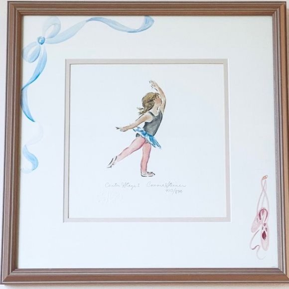 Ballet Center Stage I & II Signed and Numbered Prints by Connie Steiner - Picture 3 of 13